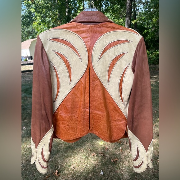 Vintage East West Musical Instruments Co. San Francisco Leather “Parrot” Jacket - Picture 11 of 13